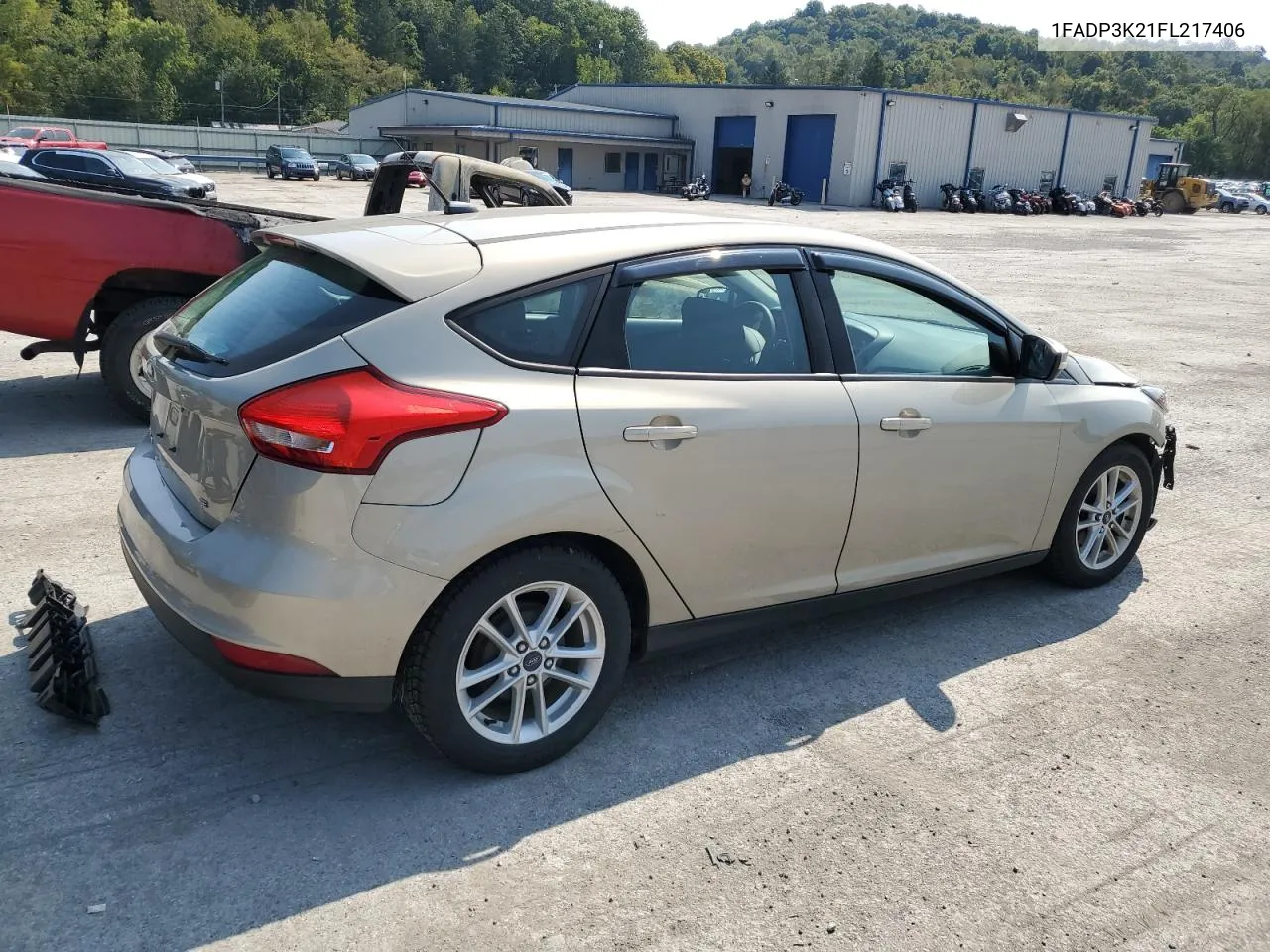 2015 Ford Focus Se VIN: 1FADP3K21FL217406 Lot: 71168294