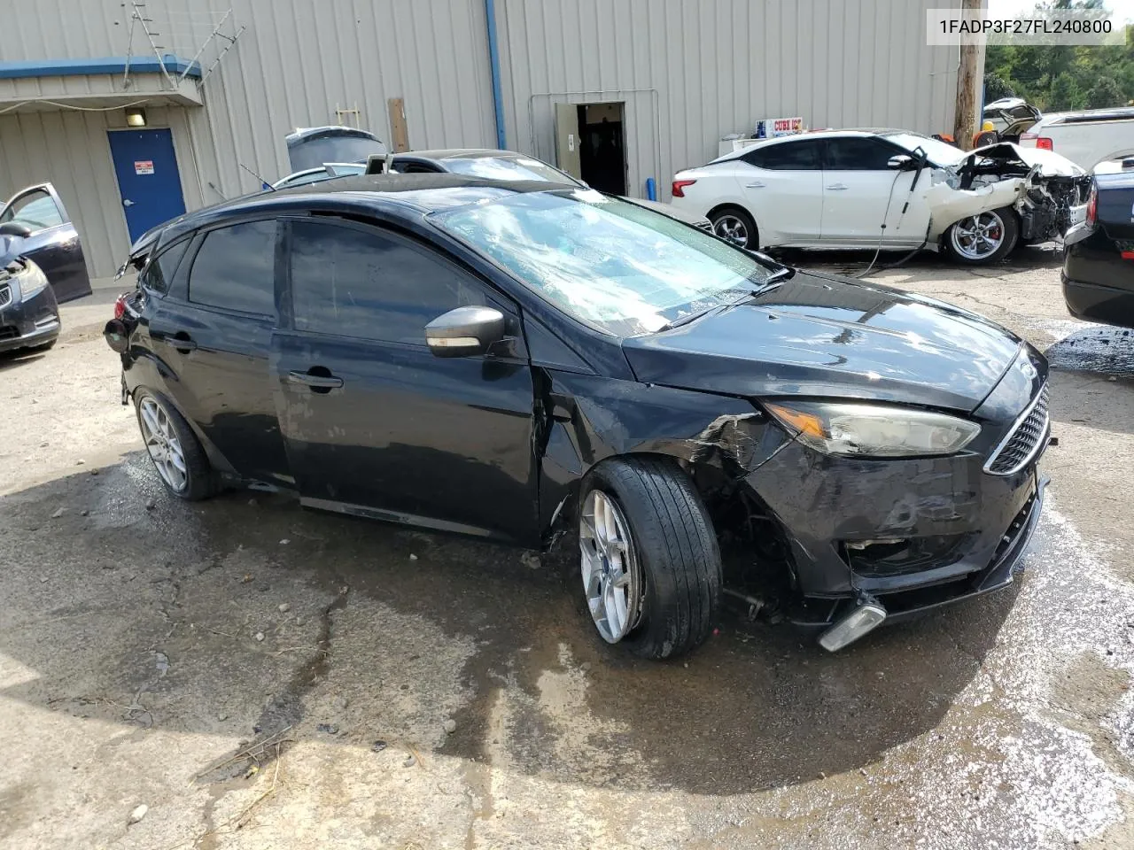 2015 Ford Focus Se VIN: 1FADP3F27FL240800 Lot: 71408434