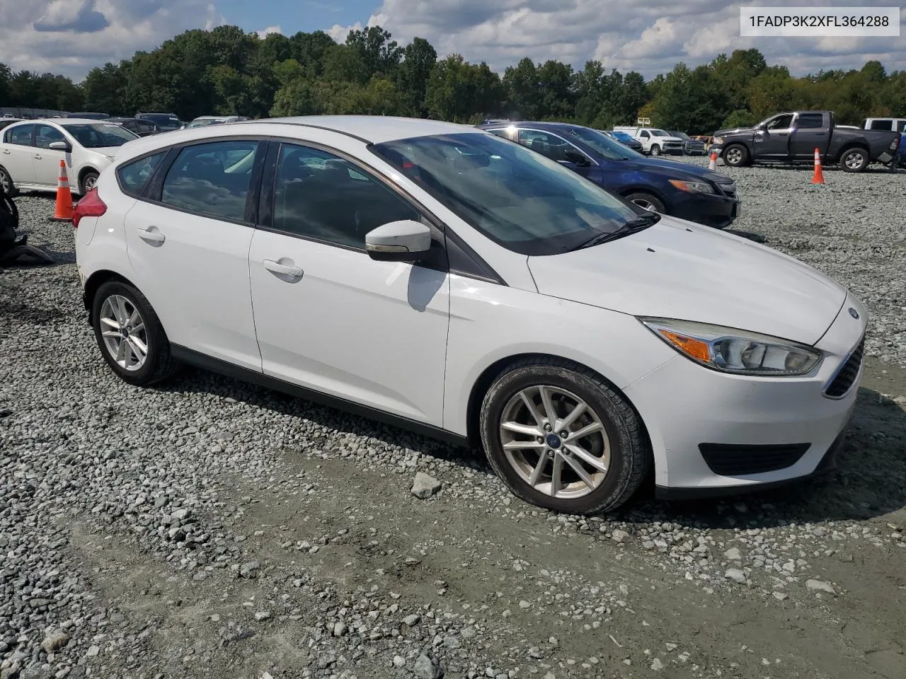 2015 Ford Focus Se VIN: 1FADP3K2XFL364288 Lot: 71478754