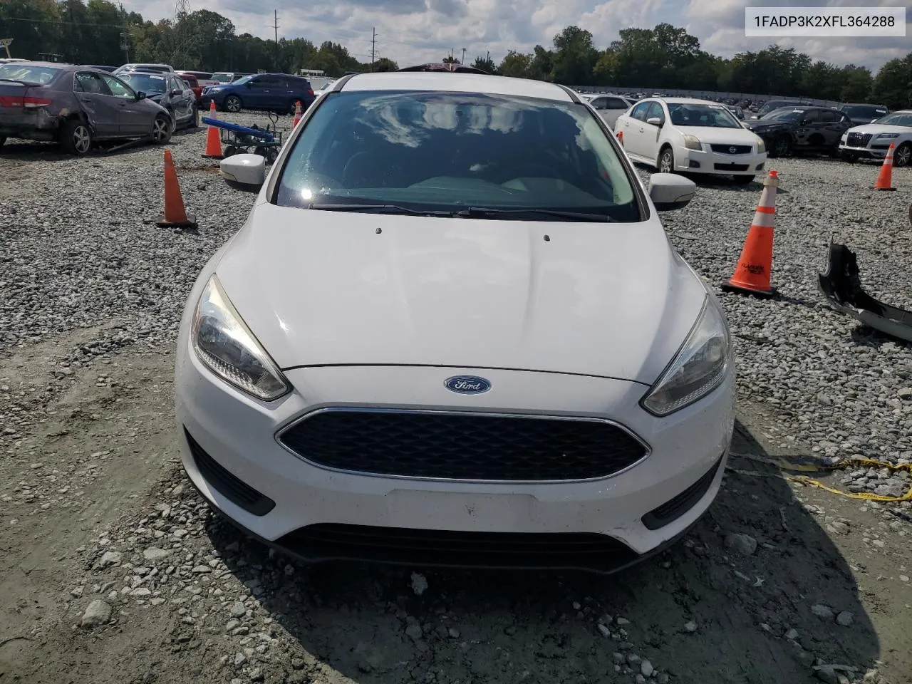 2015 Ford Focus Se VIN: 1FADP3K2XFL364288 Lot: 71478754