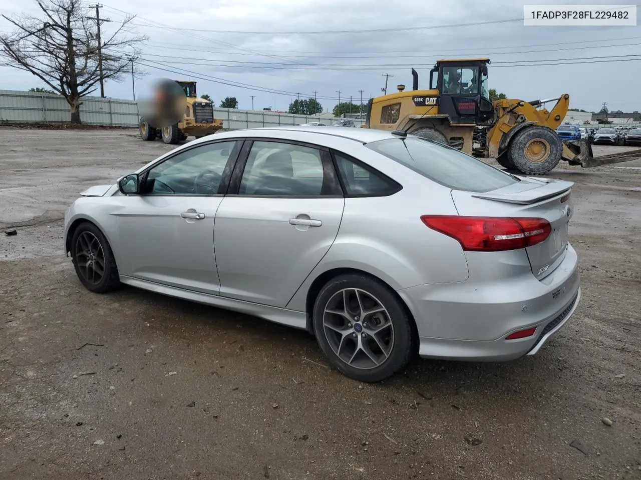 2015 Ford Focus Se VIN: 1FADP3F28FL229482 Lot: 71577204