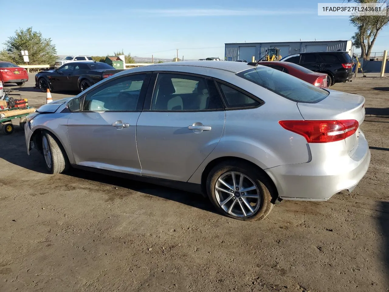 2015 Ford Focus Se VIN: 1FADP3F27FL243681 Lot: 71806774