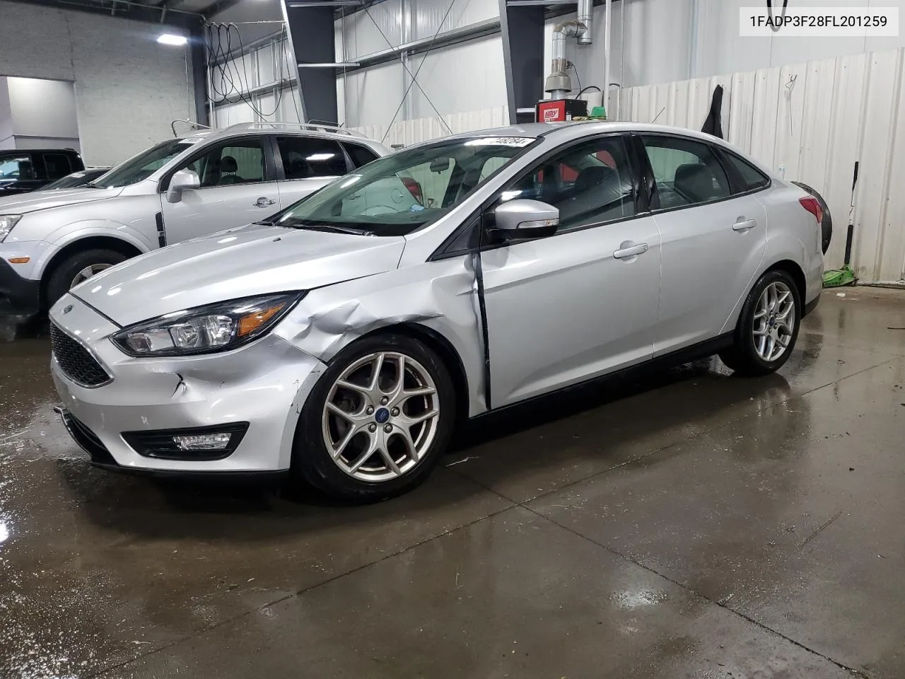 2015 Ford Focus Se VIN: 1FADP3F28FL201259 Lot: 71848284