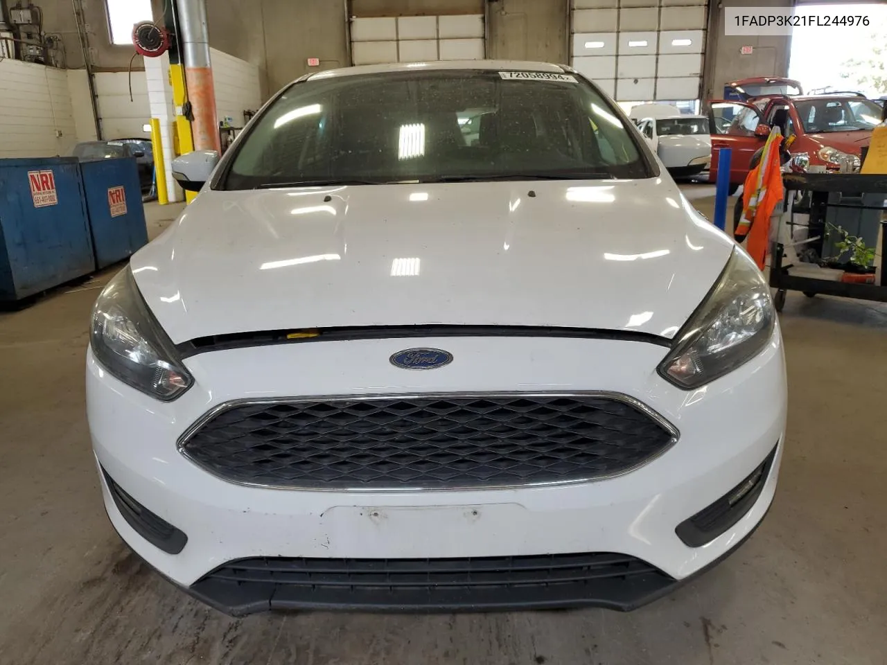 2015 Ford Focus Se VIN: 1FADP3K21FL244976 Lot: 72058994