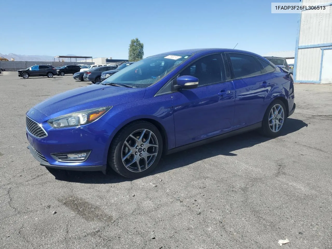 2015 Ford Focus Se VIN: 1FADP3F26FL306513 Lot: 72093074