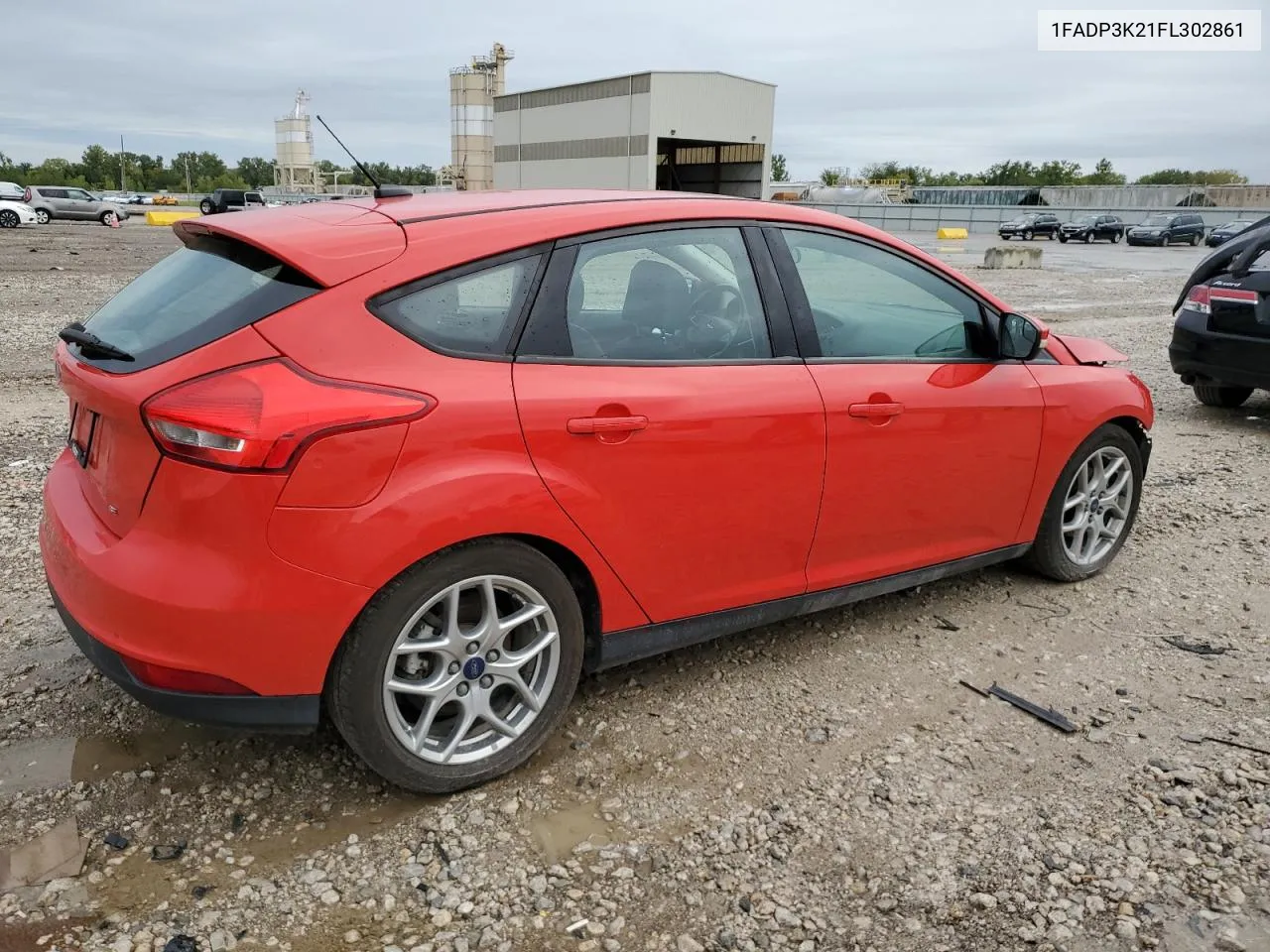 2015 Ford Focus Se VIN: 1FADP3K21FL302861 Lot: 72136984