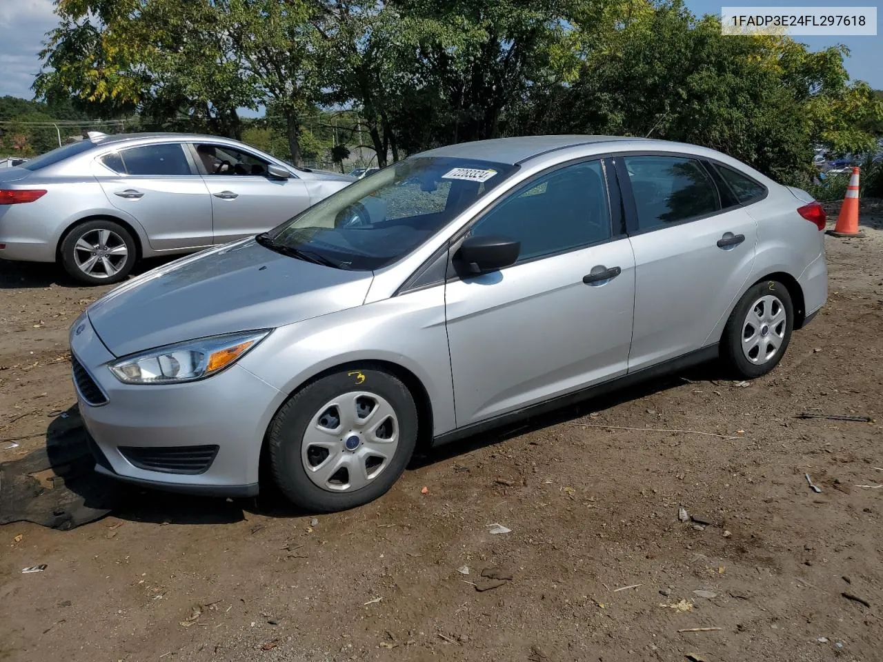 2015 Ford Focus S VIN: 1FADP3E24FL297618 Lot: 72283324