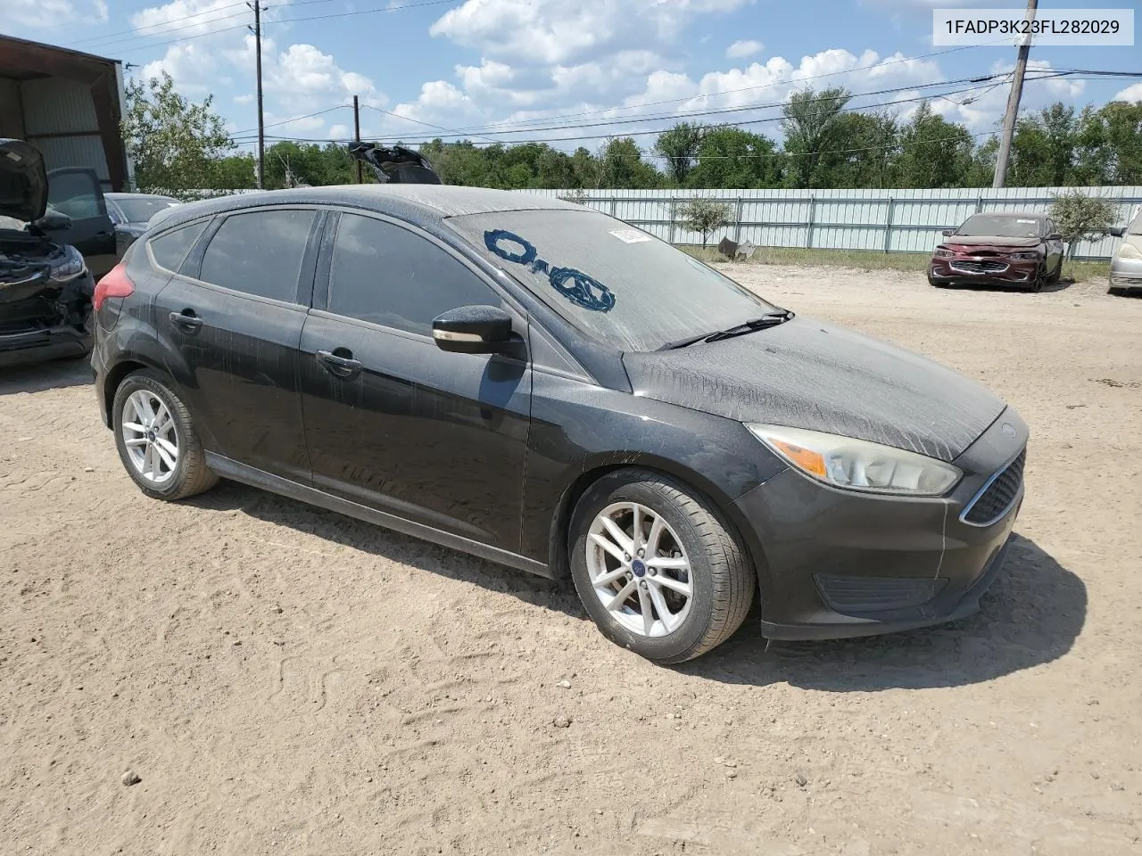 2015 Ford Focus Se VIN: 1FADP3K23FL282029 Lot: 72343814