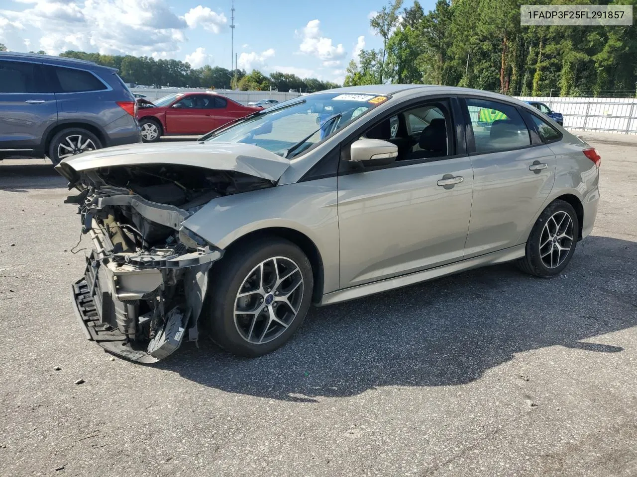 2015 Ford Focus Se VIN: 1FADP3F25FL291857 Lot: 72374874