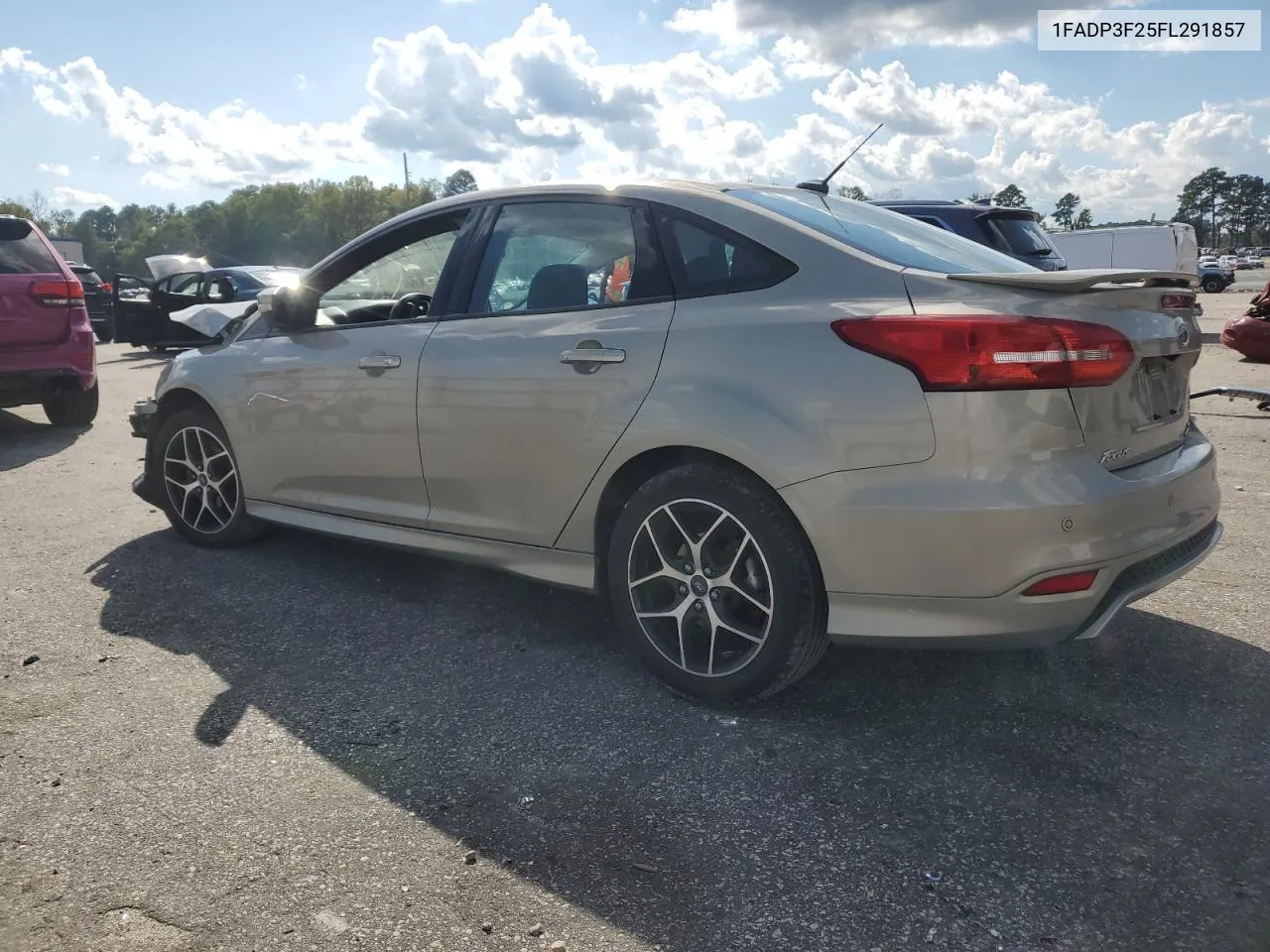 2015 Ford Focus Se VIN: 1FADP3F25FL291857 Lot: 72374874