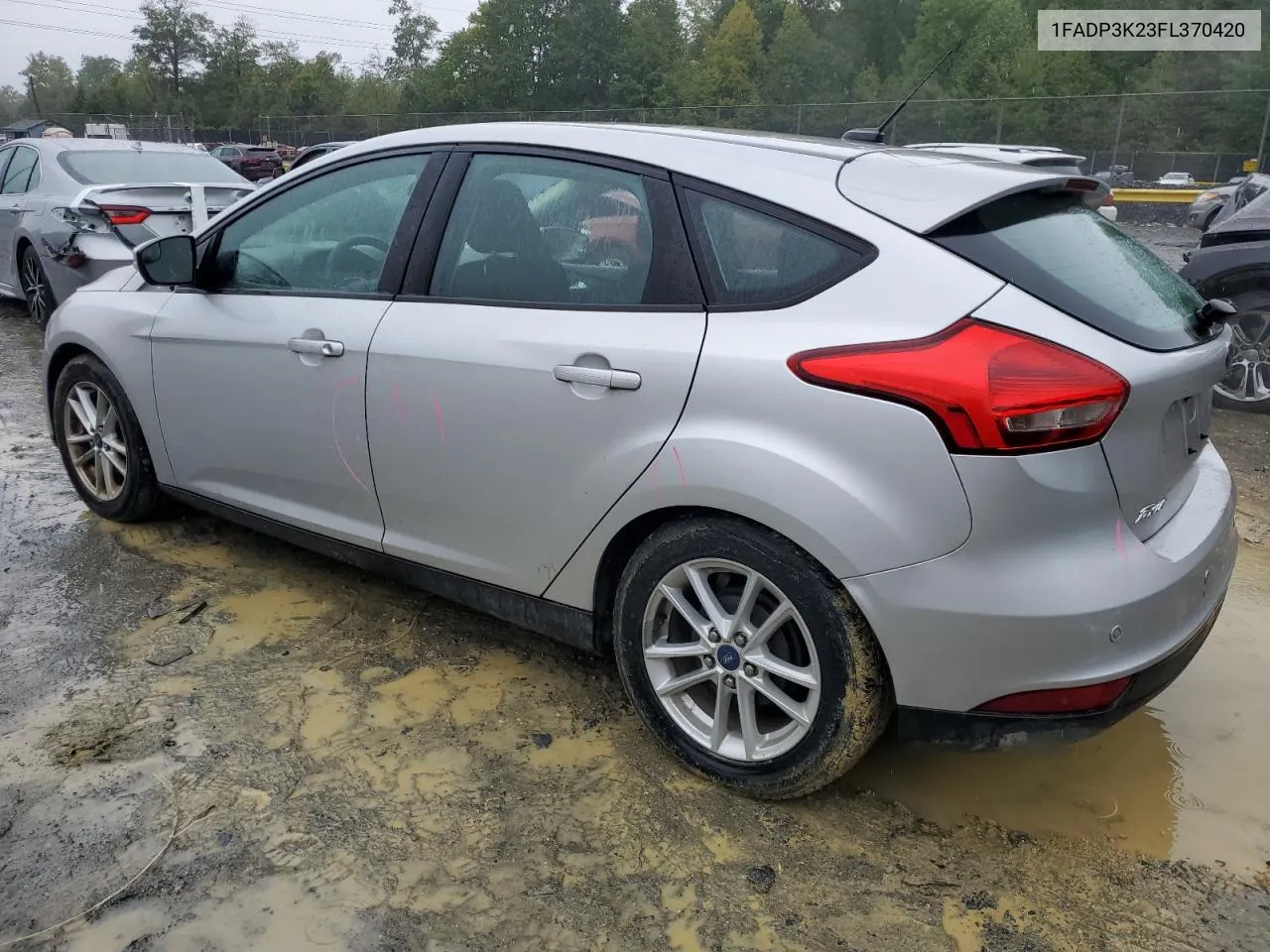 2015 Ford Focus Se VIN: 1FADP3K23FL370420 Lot: 72446814