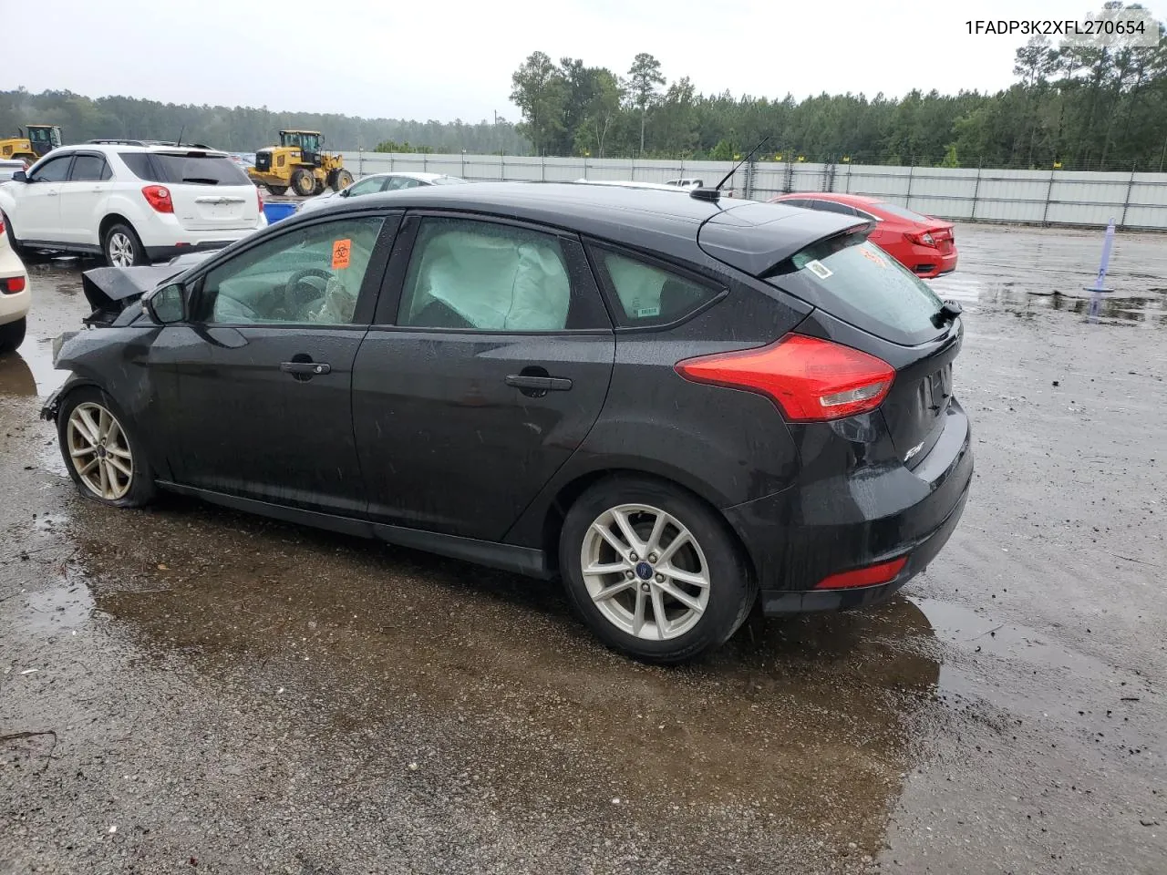 2015 Ford Focus Se VIN: 1FADP3K2XFL270654 Lot: 72546774