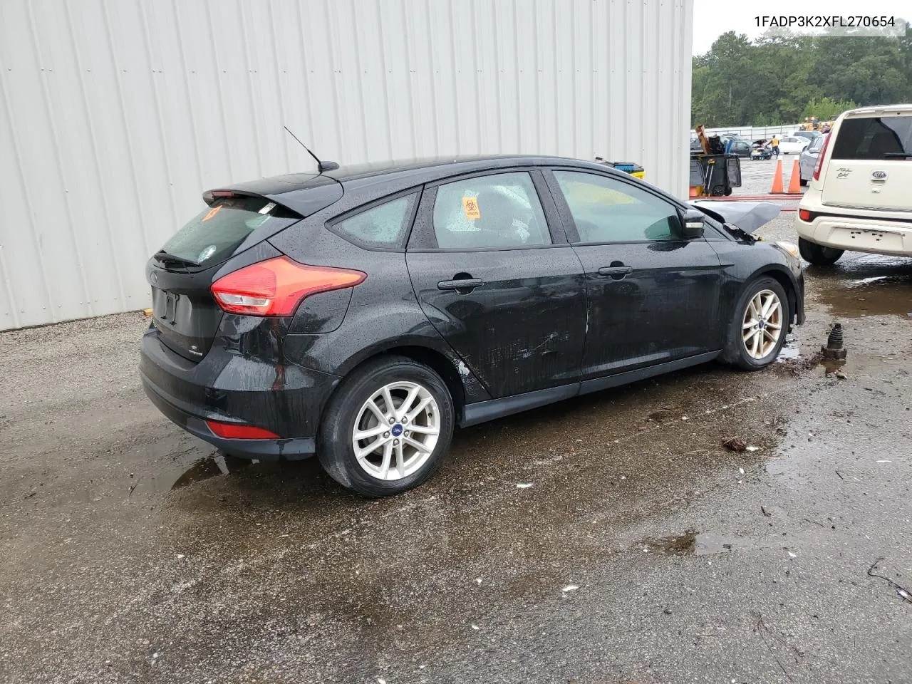 2015 Ford Focus Se VIN: 1FADP3K2XFL270654 Lot: 72546774