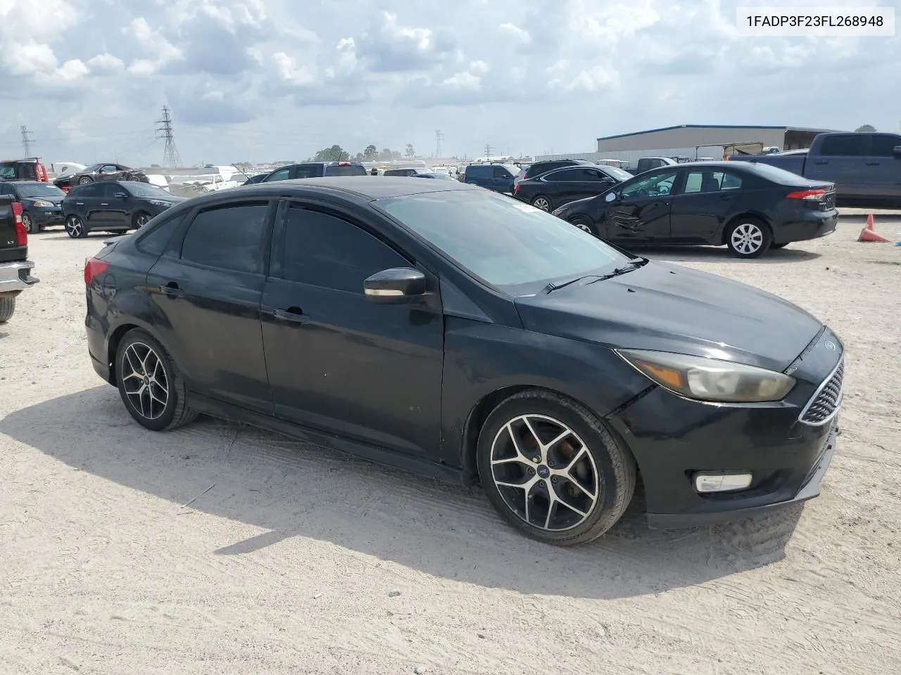 2015 Ford Focus Se VIN: 1FADP3F23FL268948 Lot: 72551484