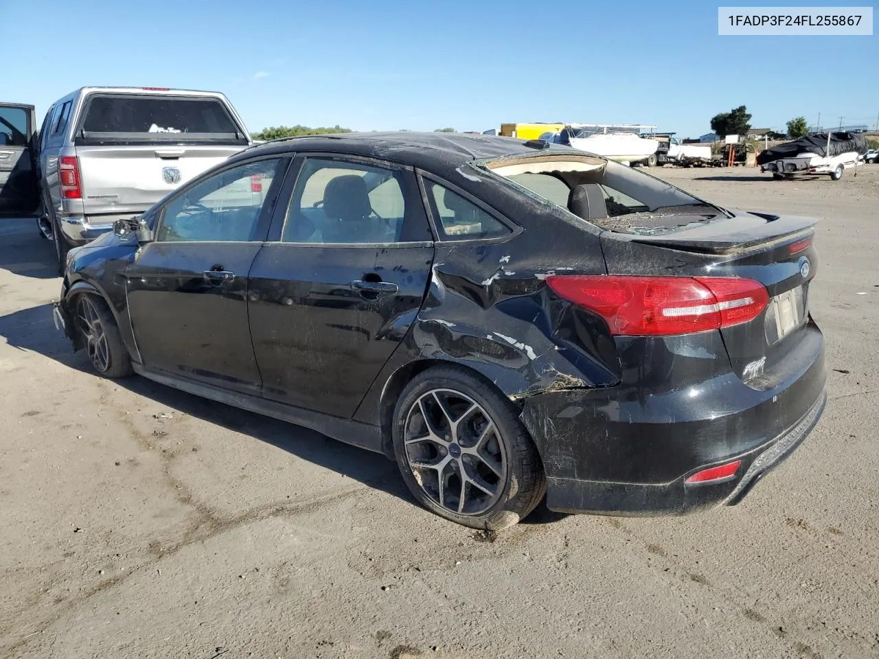 2015 Ford Focus Se VIN: 1FADP3F24FL255867 Lot: 72611314