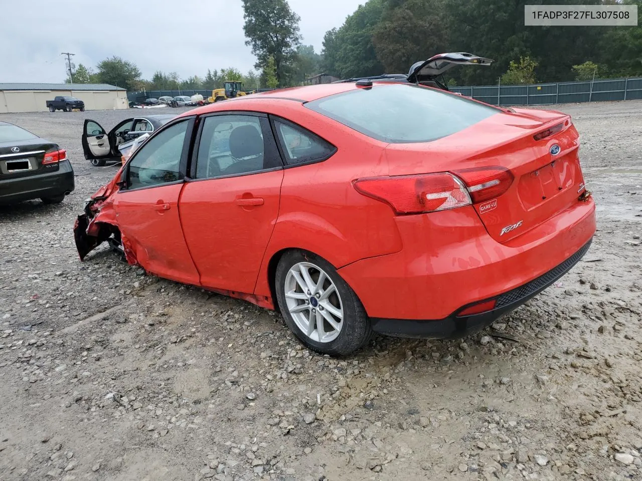 2015 Ford Focus Se VIN: 1FADP3F27FL307508 Lot: 72700904