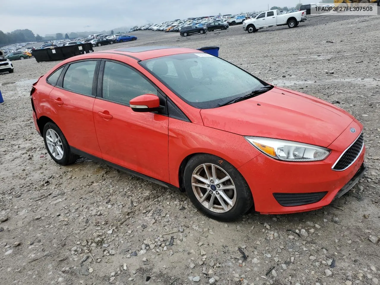 2015 Ford Focus Se VIN: 1FADP3F27FL307508 Lot: 72700904