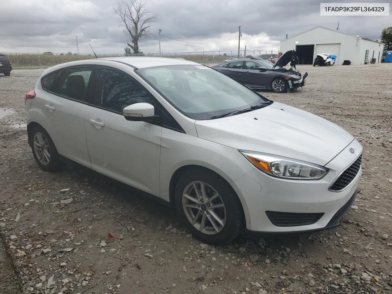 2015 Ford Focus Se VIN: 1FADP3K29FL364329 Lot: 72752354