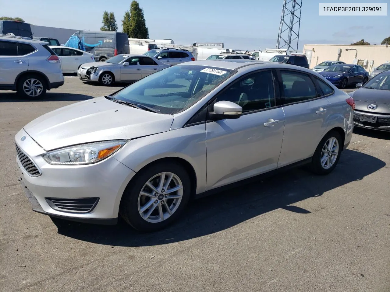 2015 Ford Focus Se VIN: 1FADP3F20FL329091 Lot: 72780144