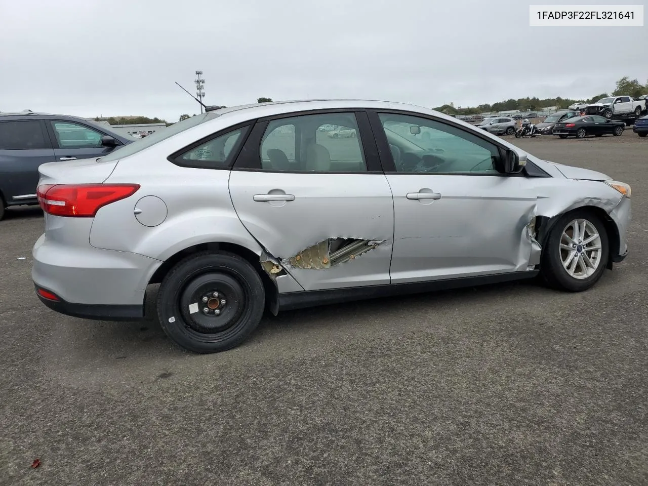 2015 Ford Focus Se VIN: 1FADP3F22FL321641 Lot: 72897024