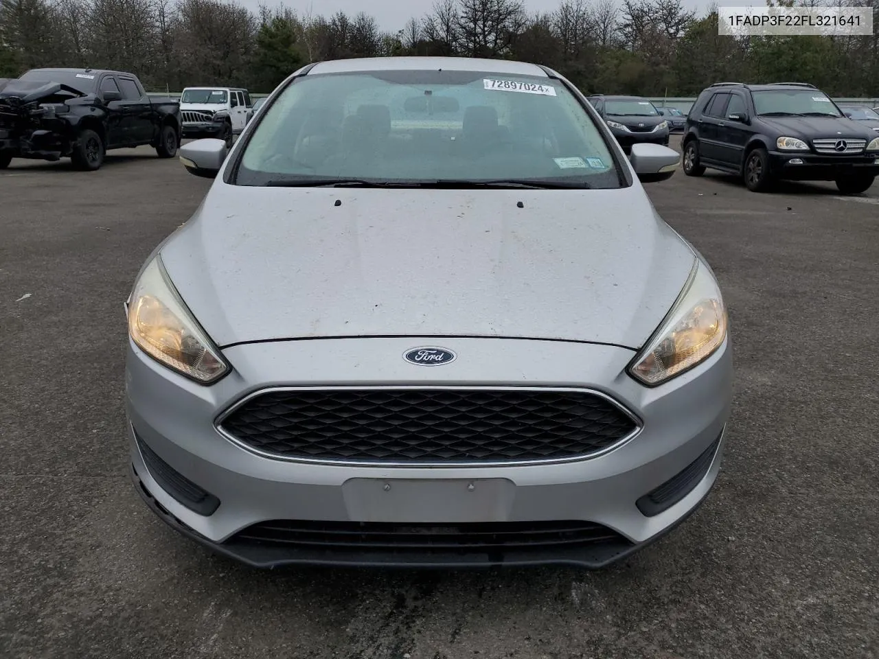 2015 Ford Focus Se VIN: 1FADP3F22FL321641 Lot: 72897024