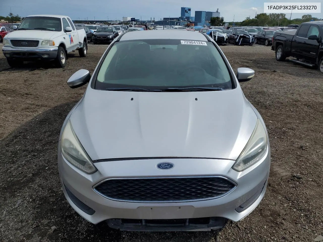 2015 Ford Focus Se VIN: 1FADP3K25FL233270 Lot: 72904124