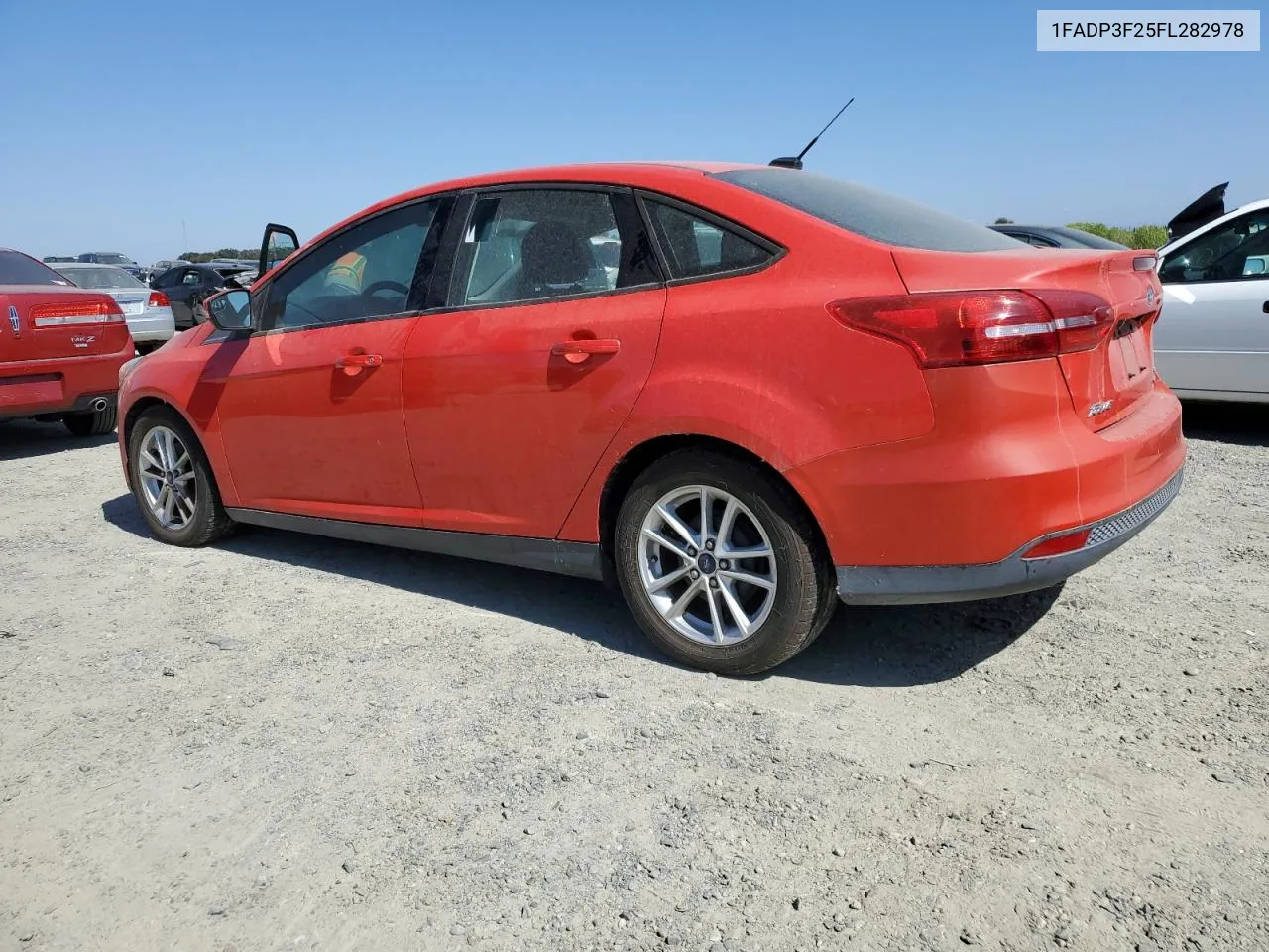 2015 Ford Focus Se VIN: 1FADP3F25FL282978 Lot: 73115624