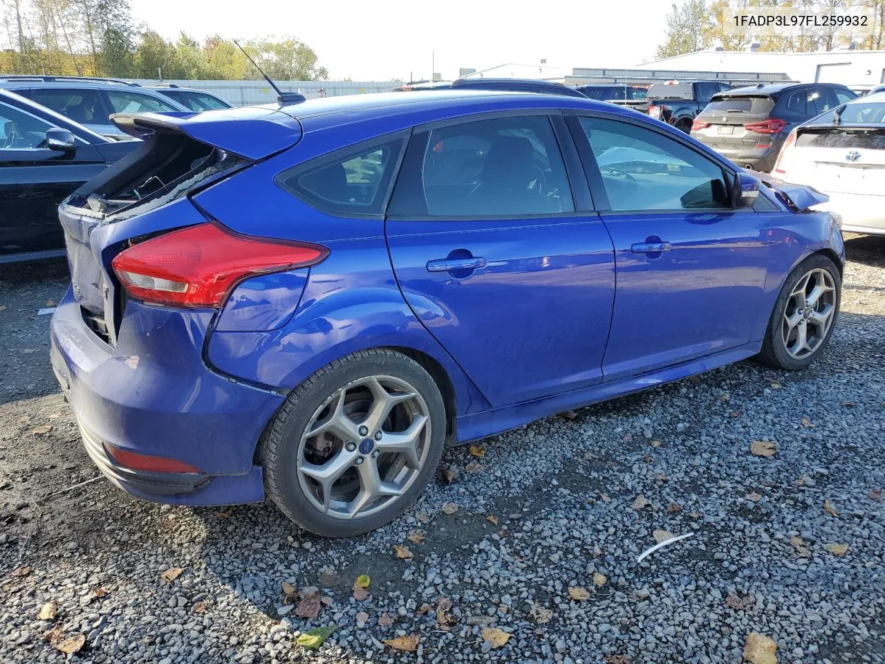 2015 Ford Focus St VIN: 1FADP3L97FL259932 Lot: 73195444