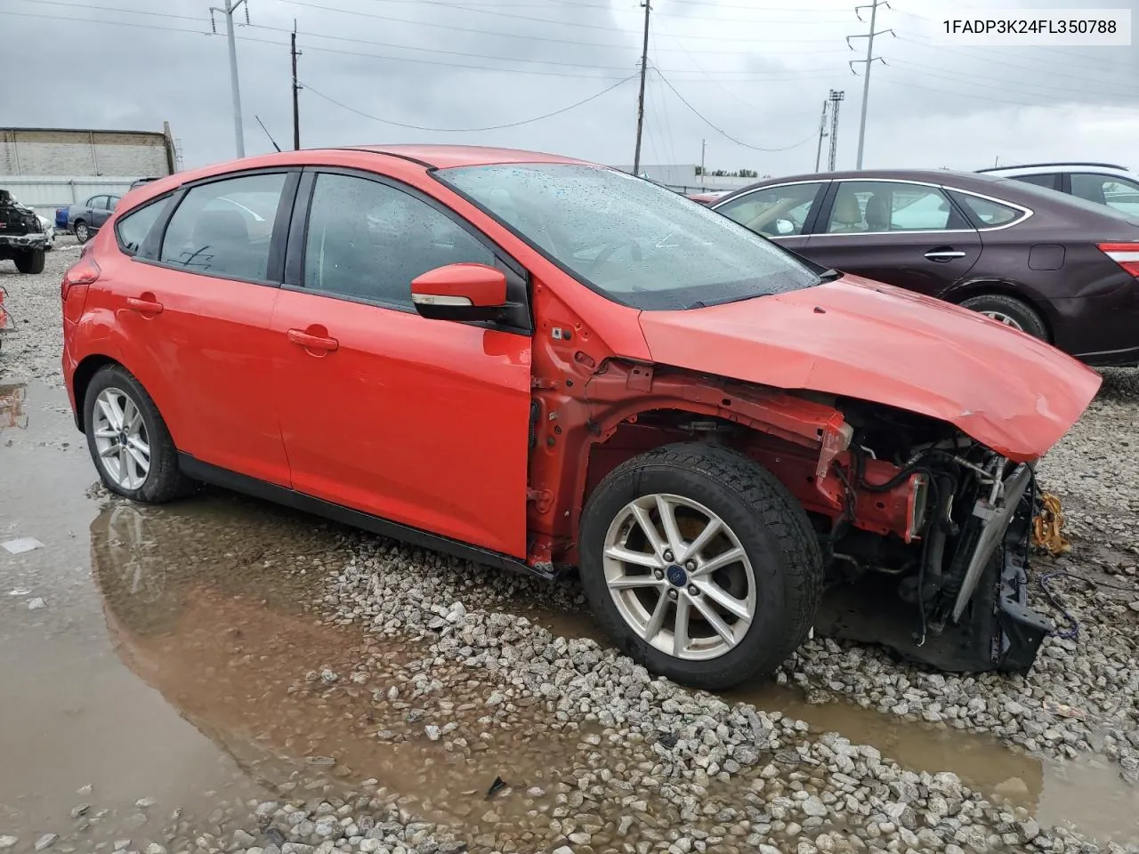 2015 Ford Focus Se VIN: 1FADP3K24FL350788 Lot: 73228164