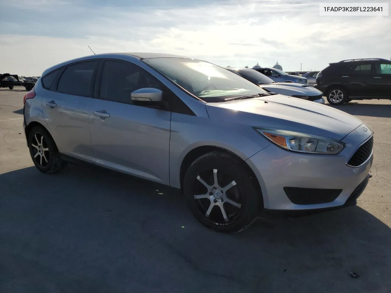 2015 Ford Focus Se VIN: 1FADP3K28FL223641 Lot: 73288054