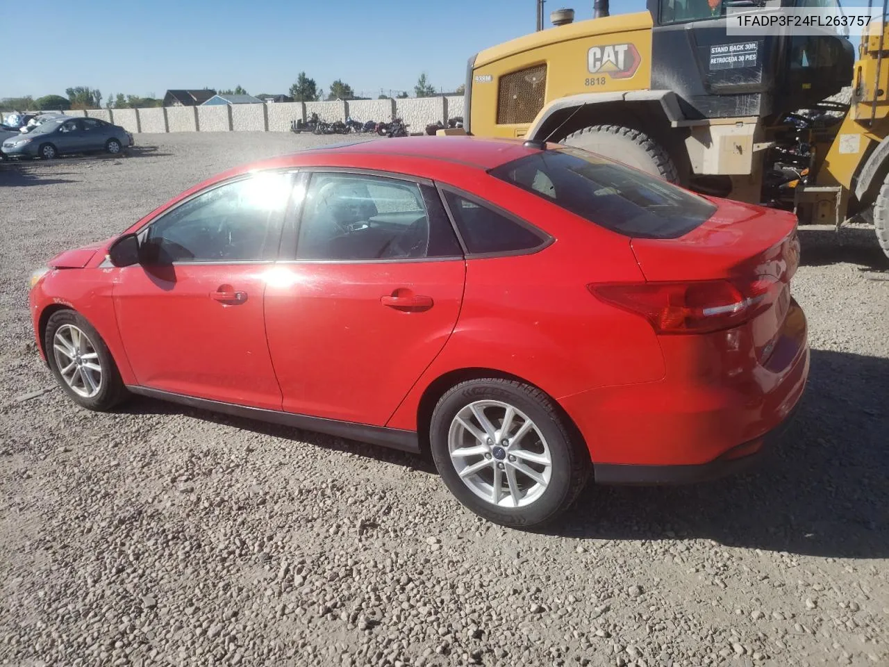 2015 Ford Focus Se VIN: 1FADP3F24FL263757 Lot: 73360474