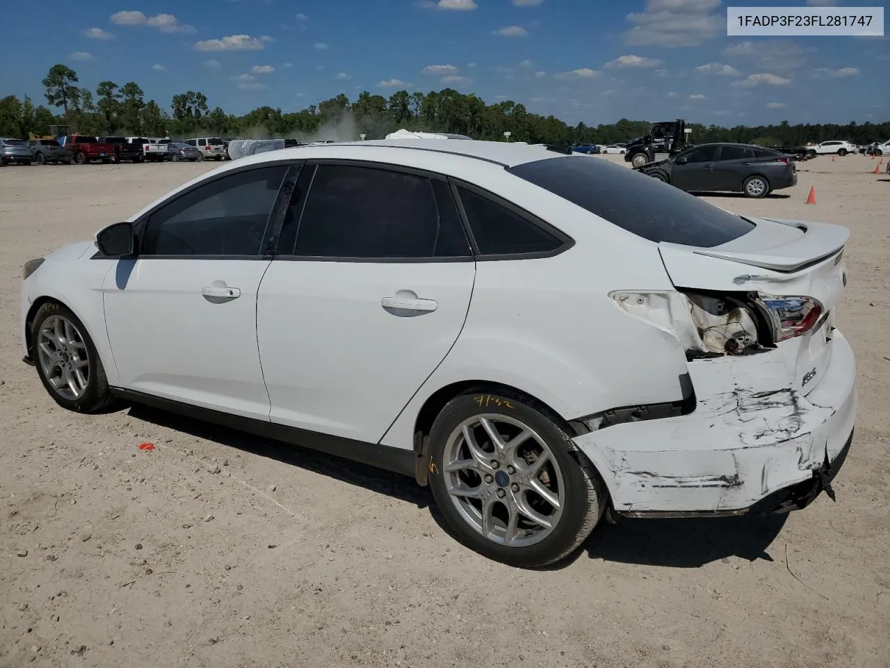 2015 Ford Focus Se VIN: 1FADP3F23FL281747 Lot: 73410804