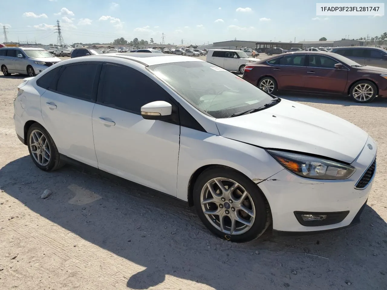 2015 Ford Focus Se VIN: 1FADP3F23FL281747 Lot: 73410804