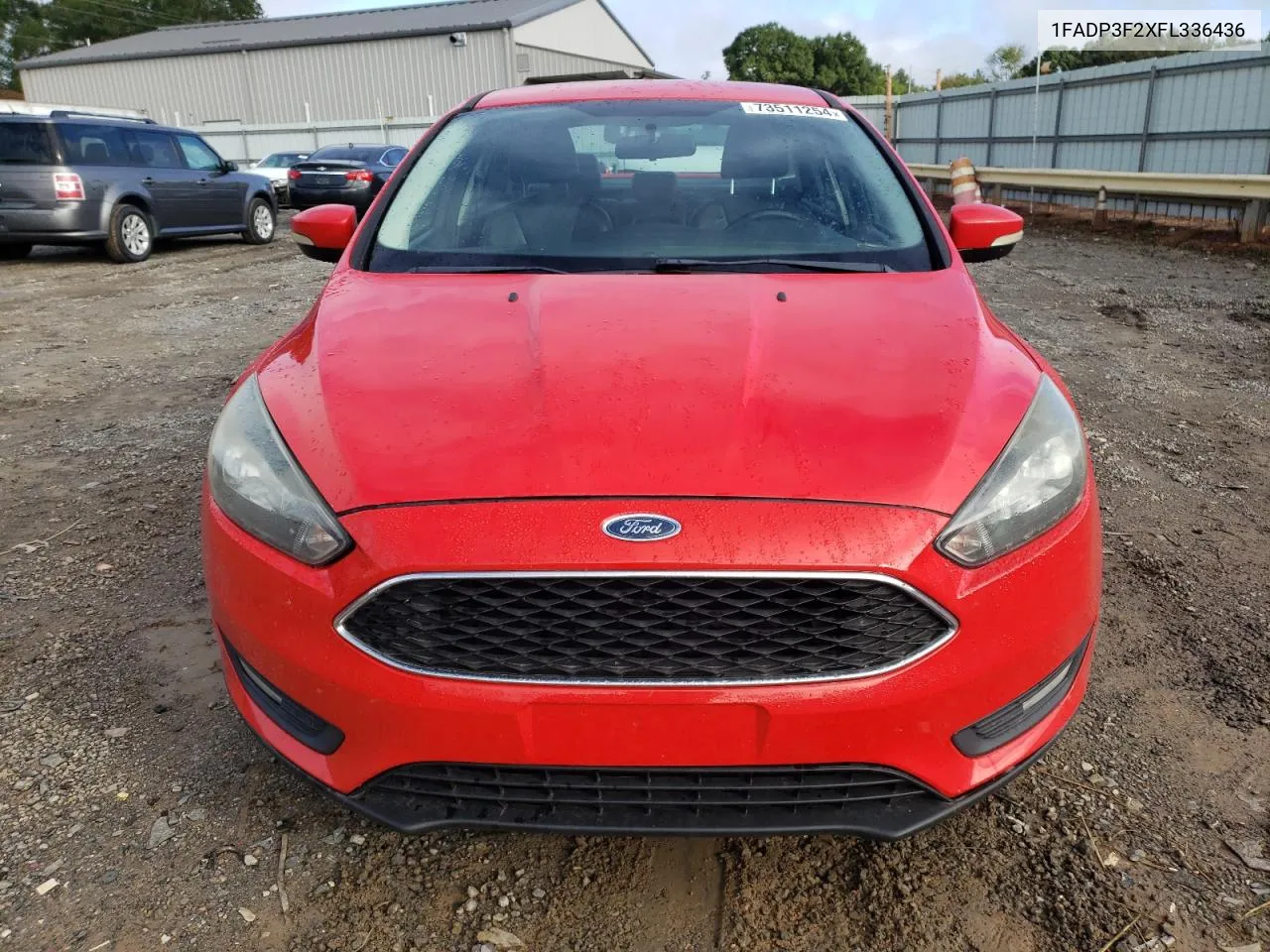 2015 Ford Focus Se VIN: 1FADP3F2XFL336436 Lot: 73511254