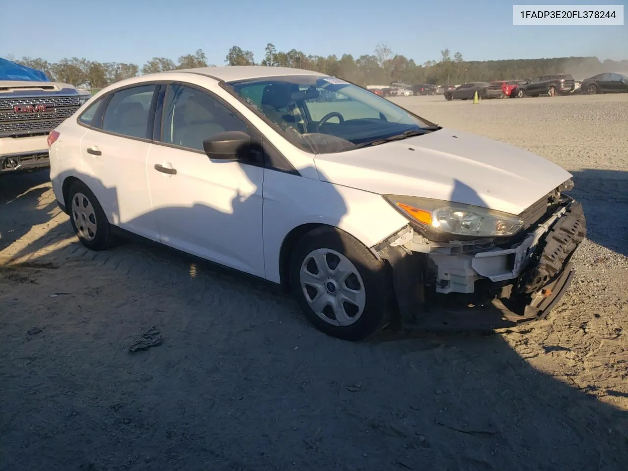 2015 Ford Focus S VIN: 1FADP3E20FL378244 Lot: 73528634