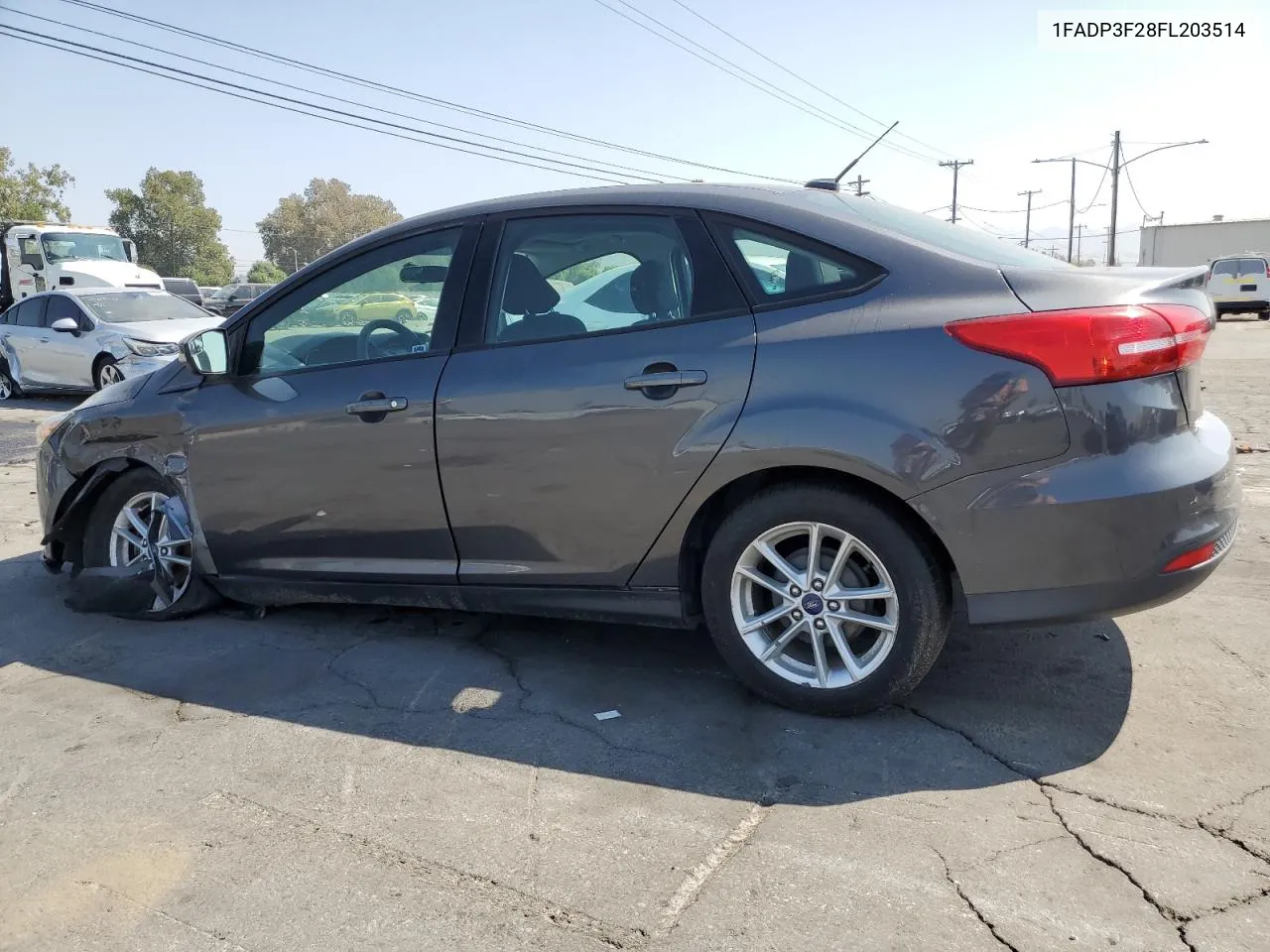 2015 Ford Focus Se VIN: 1FADP3F28FL203514 Lot: 73607894