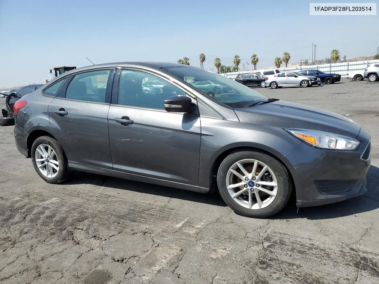 2015 Ford Focus Se VIN: 1FADP3F28FL203514 Lot: 73607894