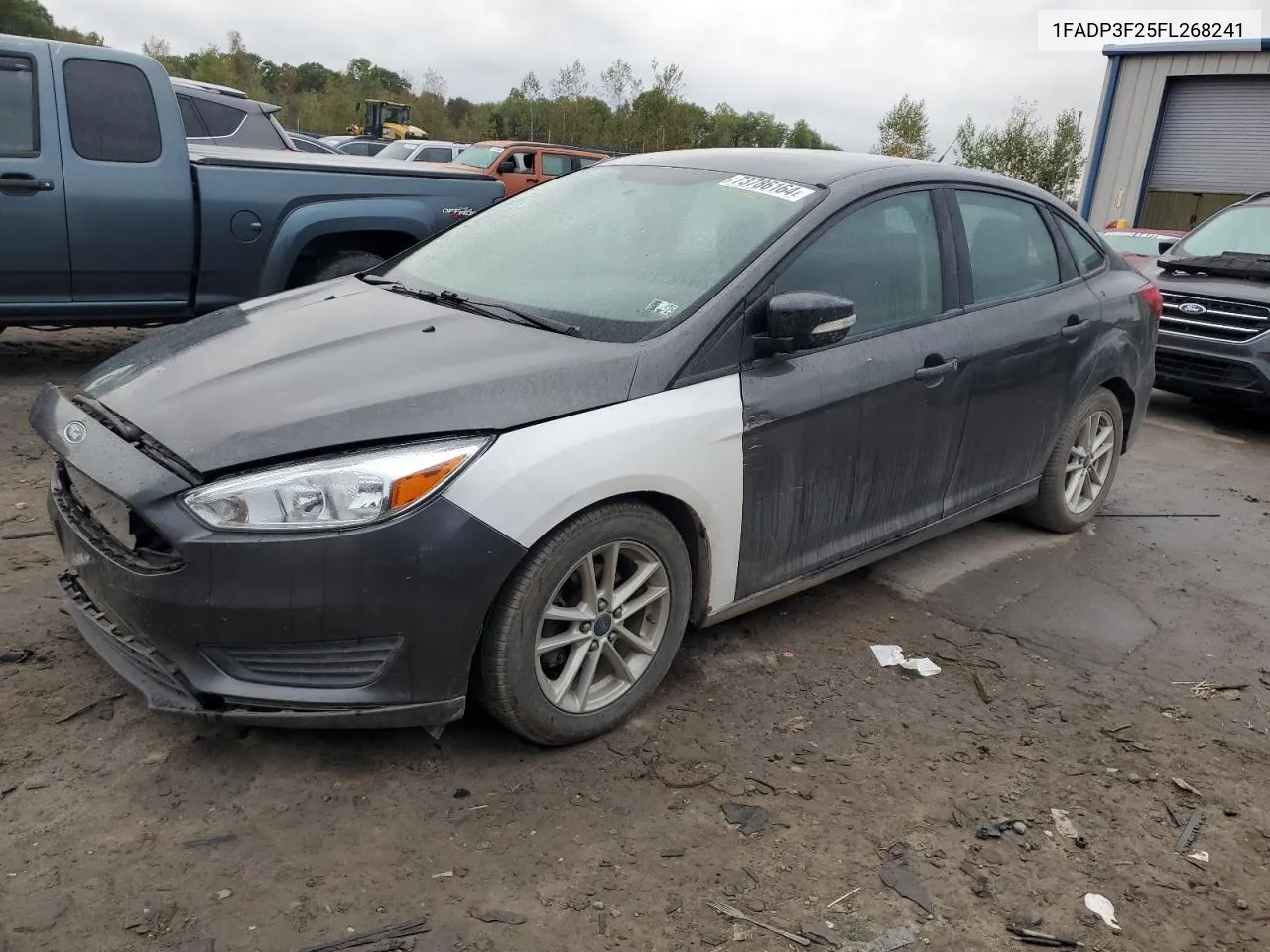 2015 Ford Focus Se VIN: 1FADP3F25FL268241 Lot: 73786164