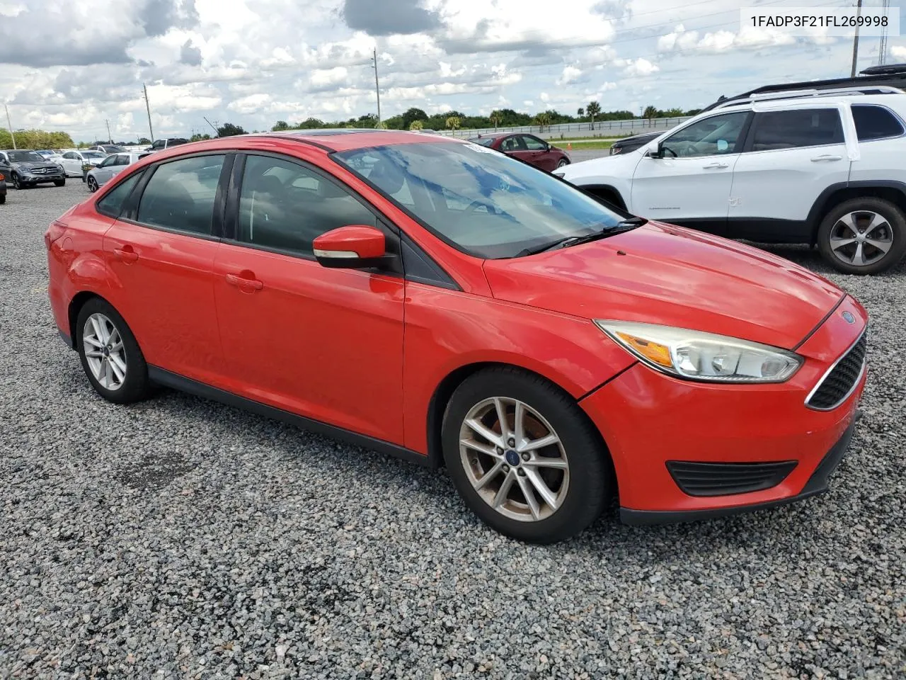 2015 Ford Focus Se VIN: 1FADP3F21FL269998 Lot: 73878474