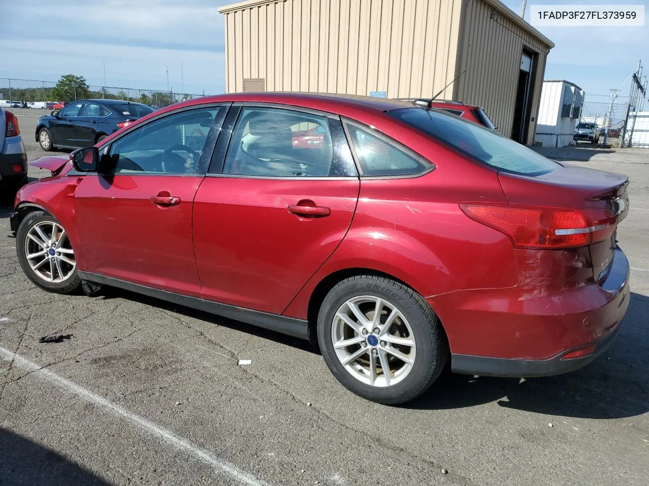 2015 Ford Focus Se VIN: 1FADP3F27FL373959 Lot: 73963924