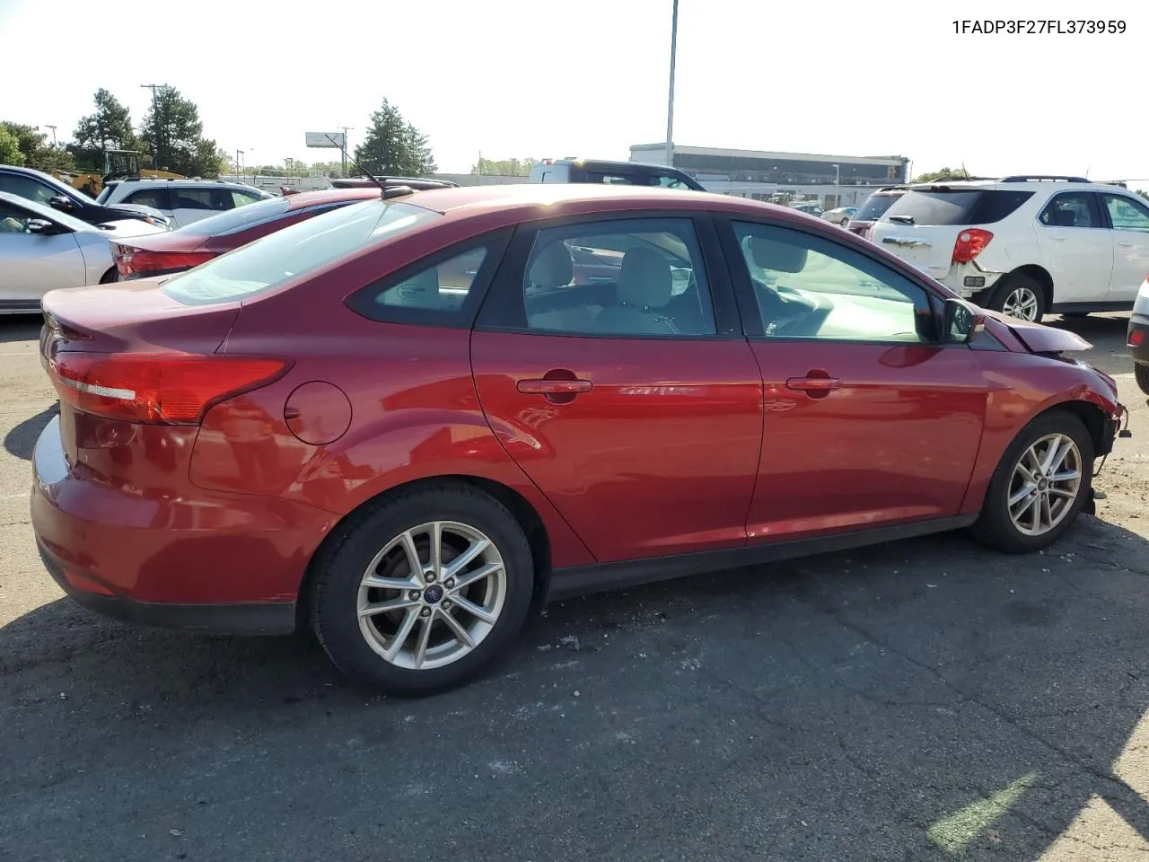 2015 Ford Focus Se VIN: 1FADP3F27FL373959 Lot: 73963924