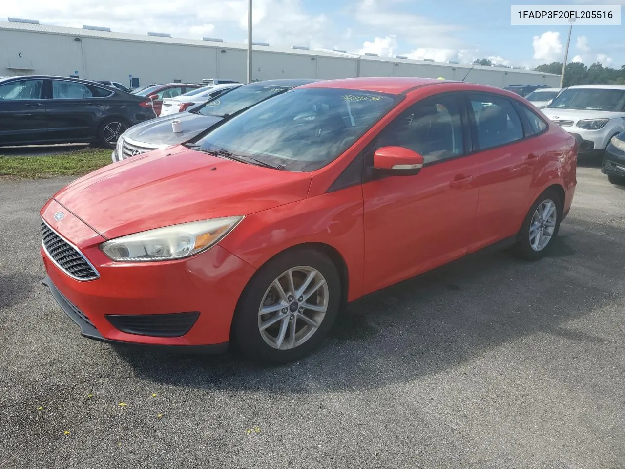 2015 Ford Focus Se VIN: 1FADP3F20FL205516 Lot: 74113684