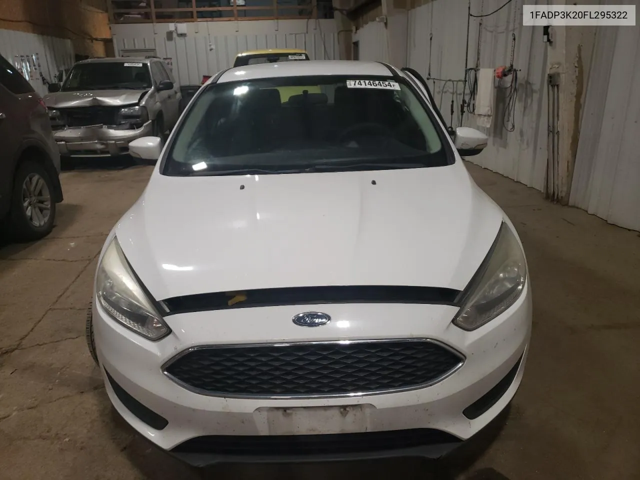 2015 Ford Focus Se VIN: 1FADP3K20FL295322 Lot: 74146454