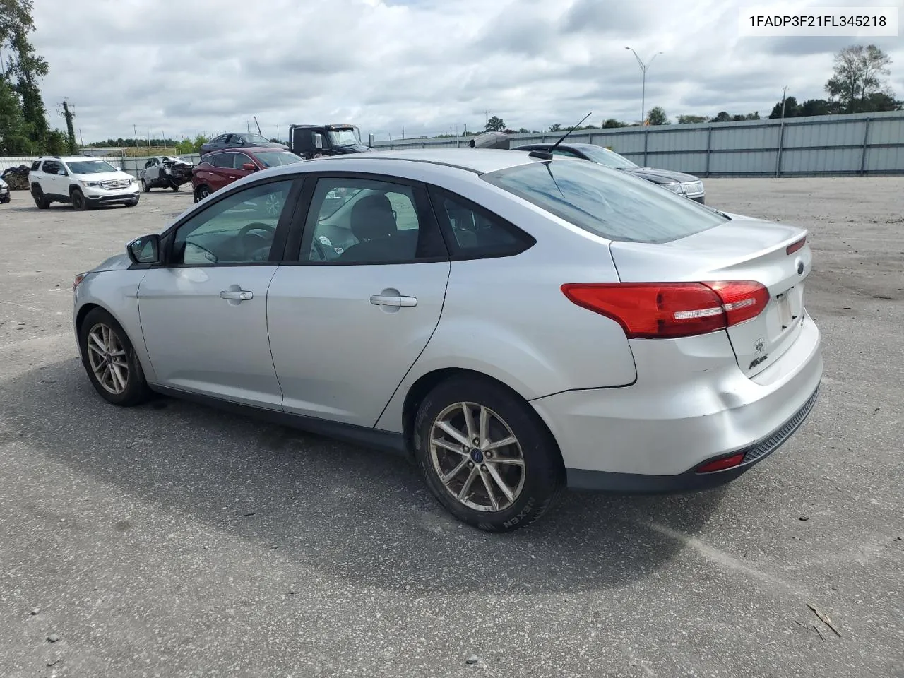 2015 Ford Focus Se VIN: 1FADP3F21FL345218 Lot: 74256094