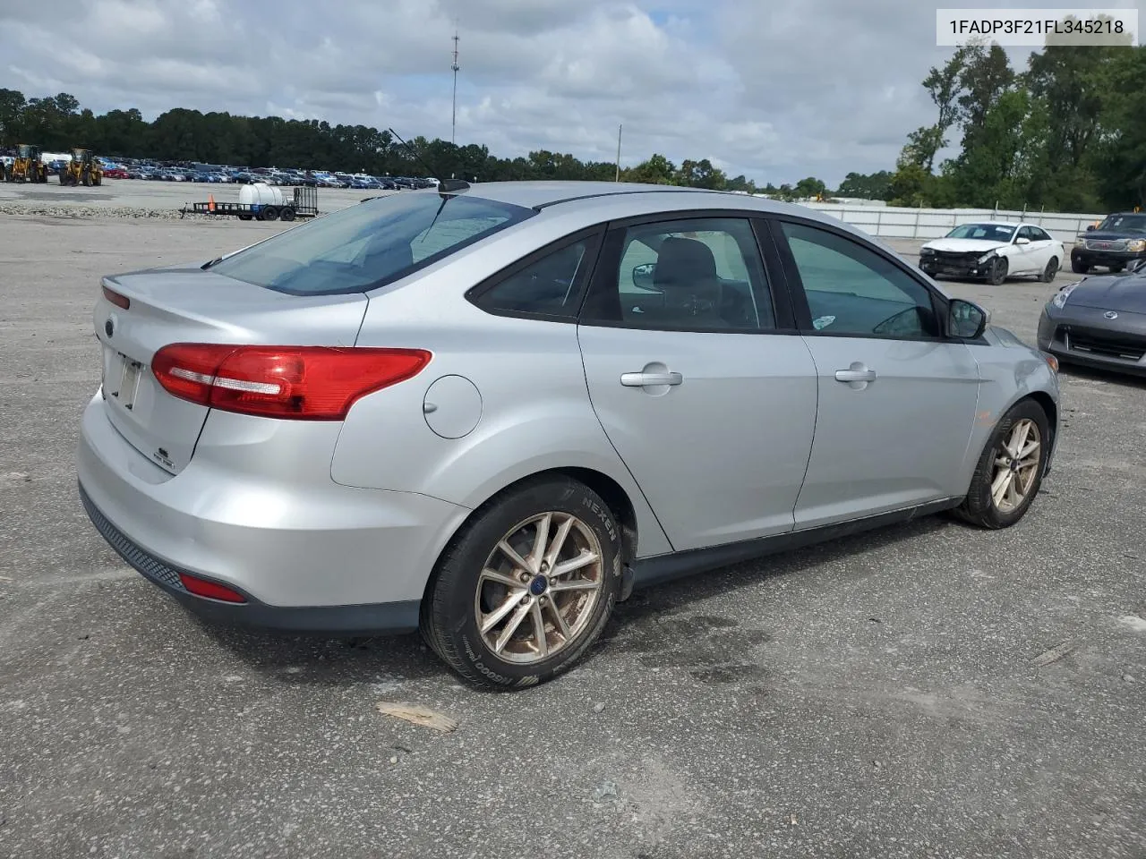 2015 Ford Focus Se VIN: 1FADP3F21FL345218 Lot: 74256094