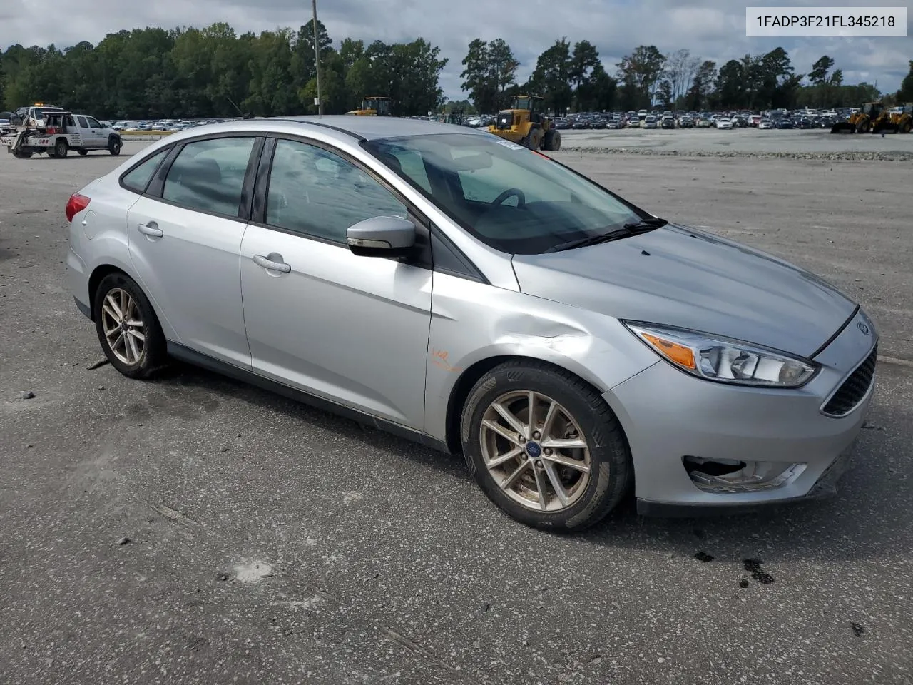 2015 Ford Focus Se VIN: 1FADP3F21FL345218 Lot: 74256094