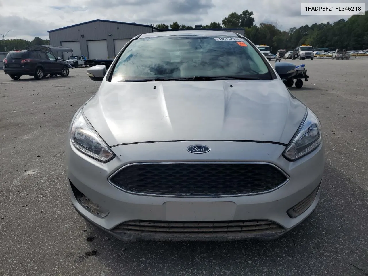 2015 Ford Focus Se VIN: 1FADP3F21FL345218 Lot: 74256094