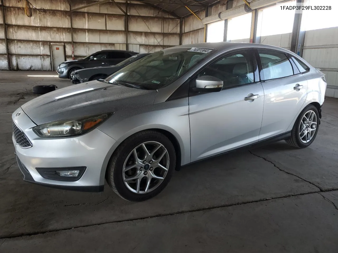 2015 Ford Focus Se VIN: 1FADP3F29FL302228 Lot: 74301564