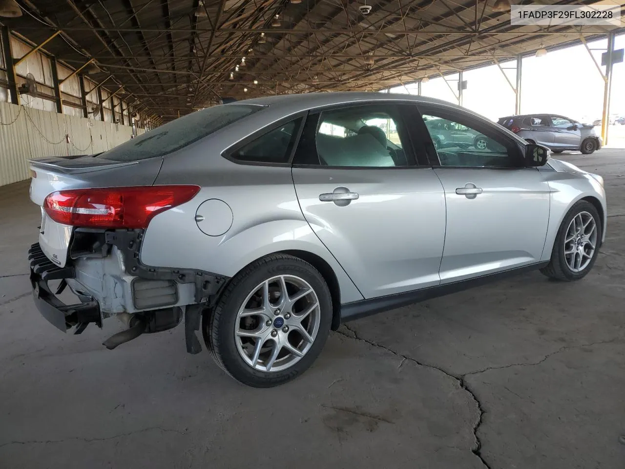 2015 Ford Focus Se VIN: 1FADP3F29FL302228 Lot: 74301564