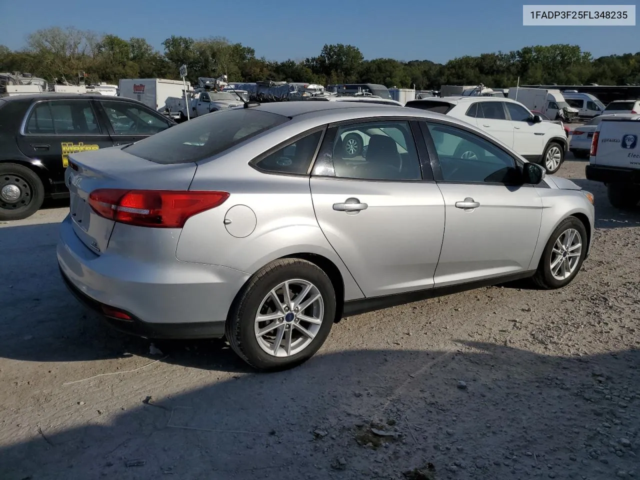 2015 Ford Focus Se VIN: 1FADP3F25FL348235 Lot: 74366514